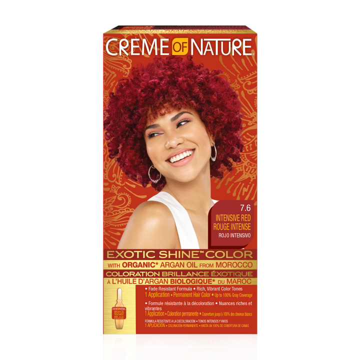 Exotic Shine™ Color with Argan Oil from Morocco 7.6 Intensive Red