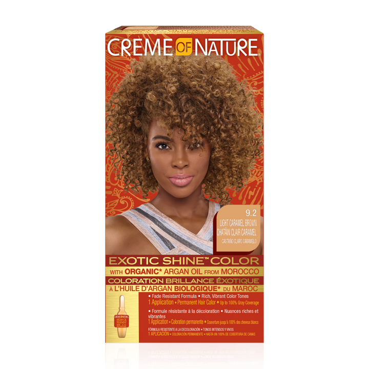 Exotic Shine™ Color with Argan Oil from Morocco 9.2 Light Caramel Brown