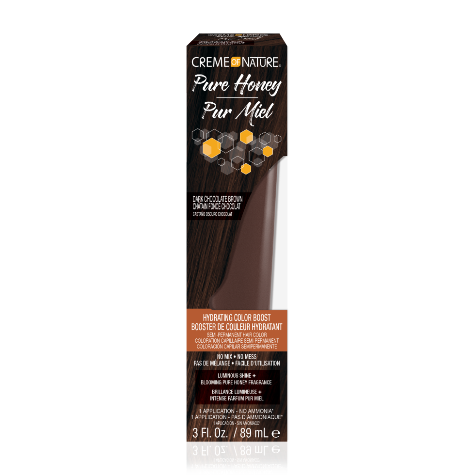 Hydrating Color Boost Semi-Permanent Hair Color Dark Chocolate Brown