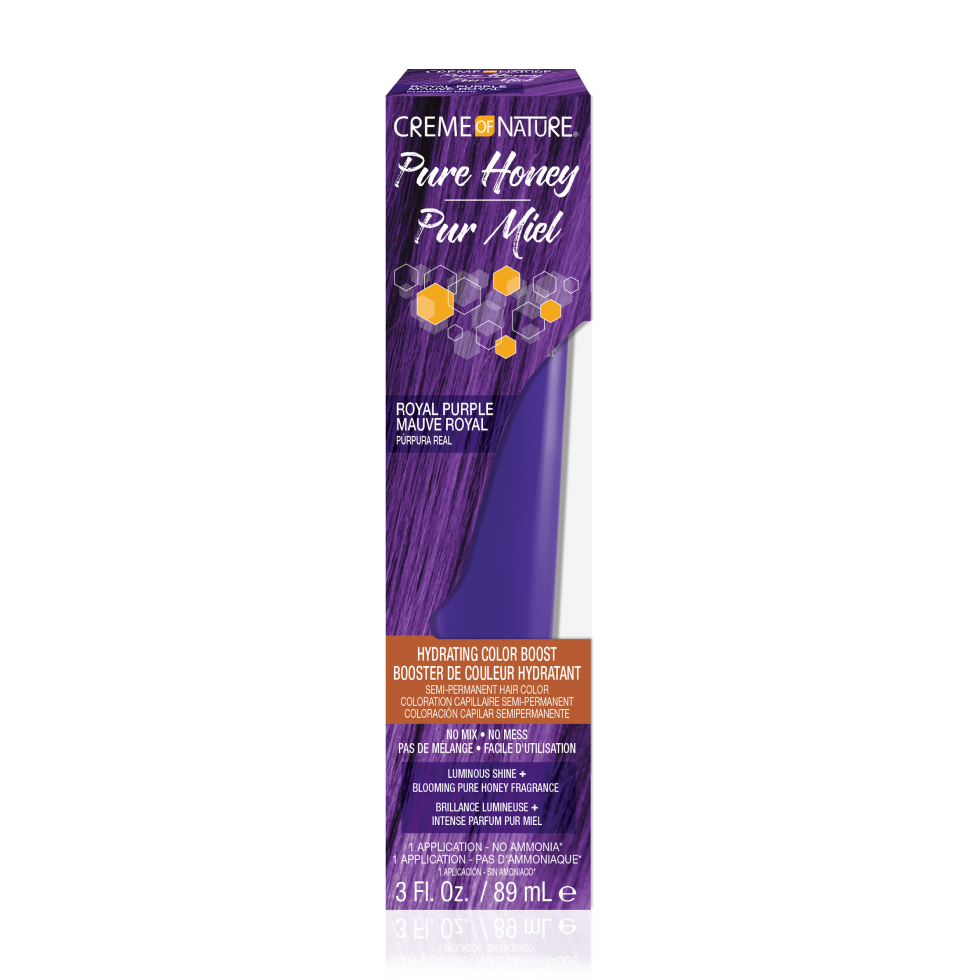 Hydrating Color Boost Semi-Permanent Hair Color Royal Purple