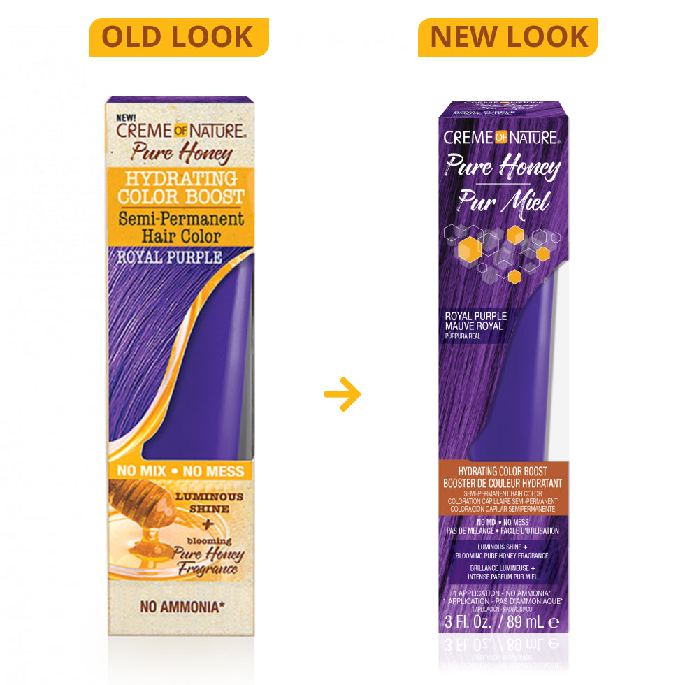 Hydrating Color Boost Semi-Permanent Hair Color Royal Purple