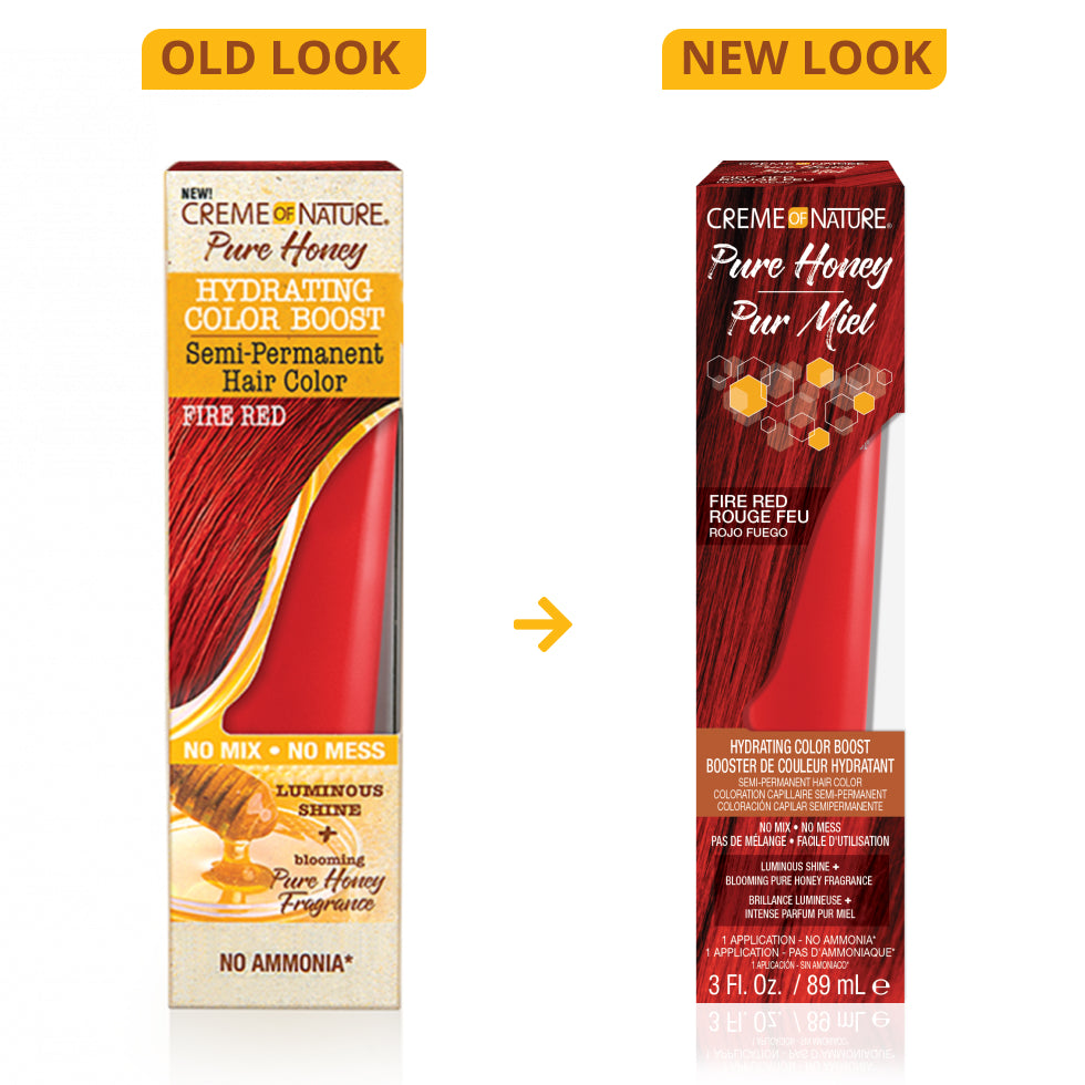 Hydrating Color Boost Semi-Permanent Hair Color Fire Red