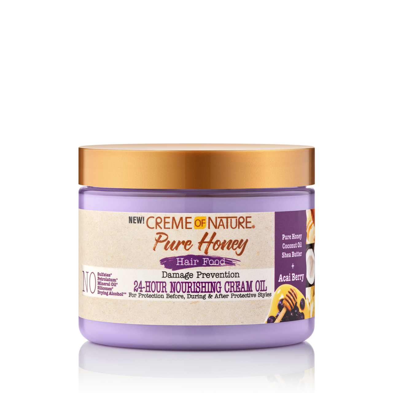 Damage Prevention 24-Hour Nourishing Cream Oil - Creme of Nature®